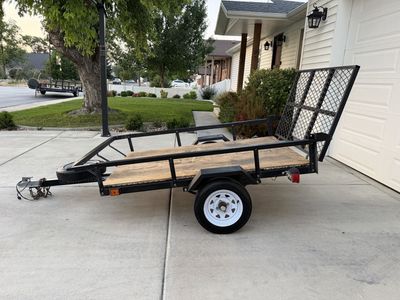 Utility Trailer with ramp 4X6