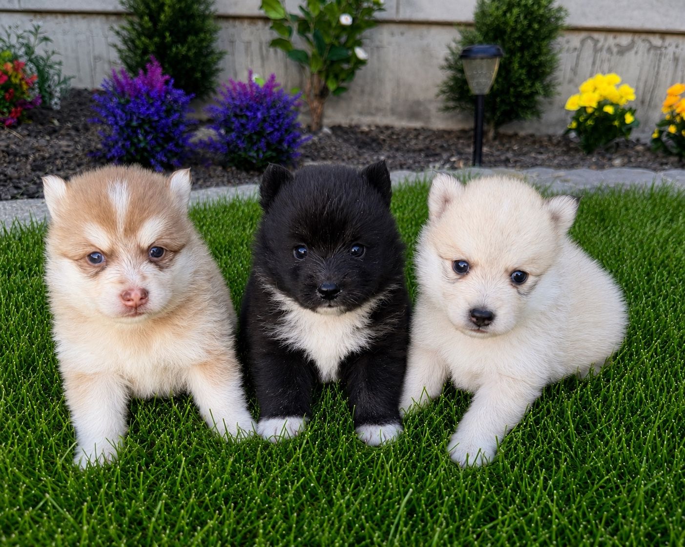 Pomsky Puppies - Fluffy Husky Mix Puppies