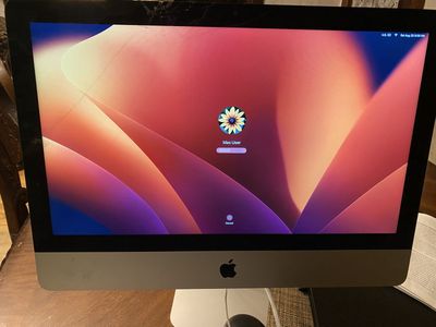 Apple iMac 21.5-Inch (2017) - Core i5, 8GB RAM, macOS Ventura, fully functioning (Cracked Screen)
