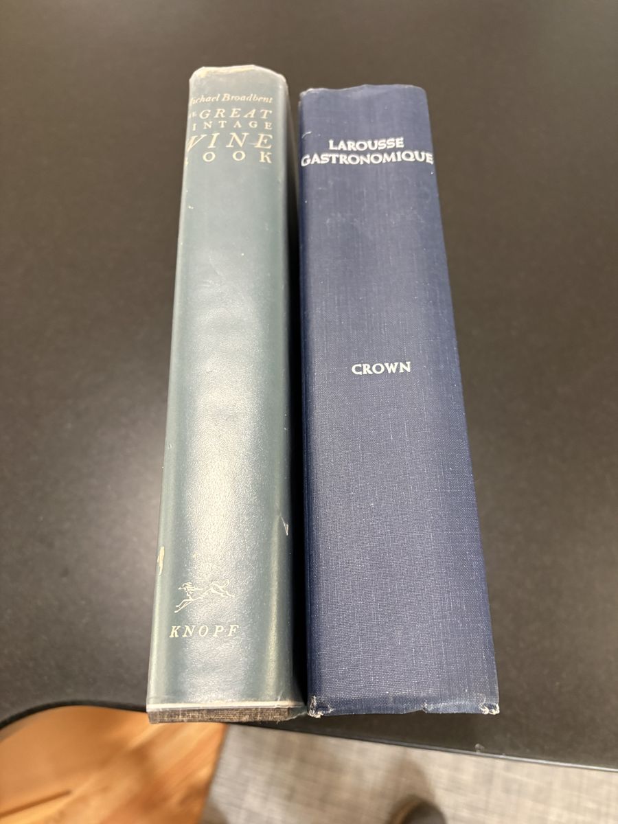 Vintage - classic food and wine books