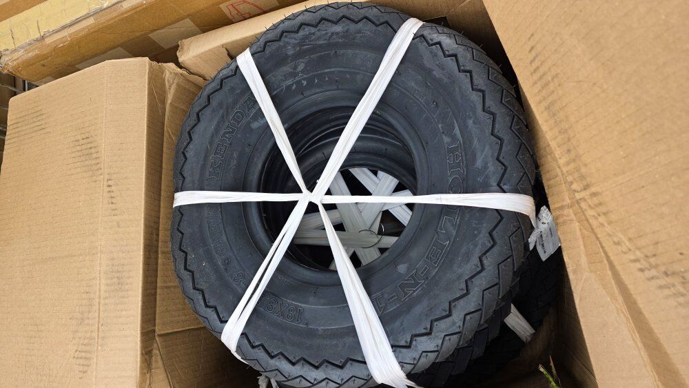 6 New Golf Cart Tires