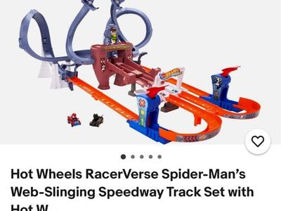 Hot wheels Spider-Man track