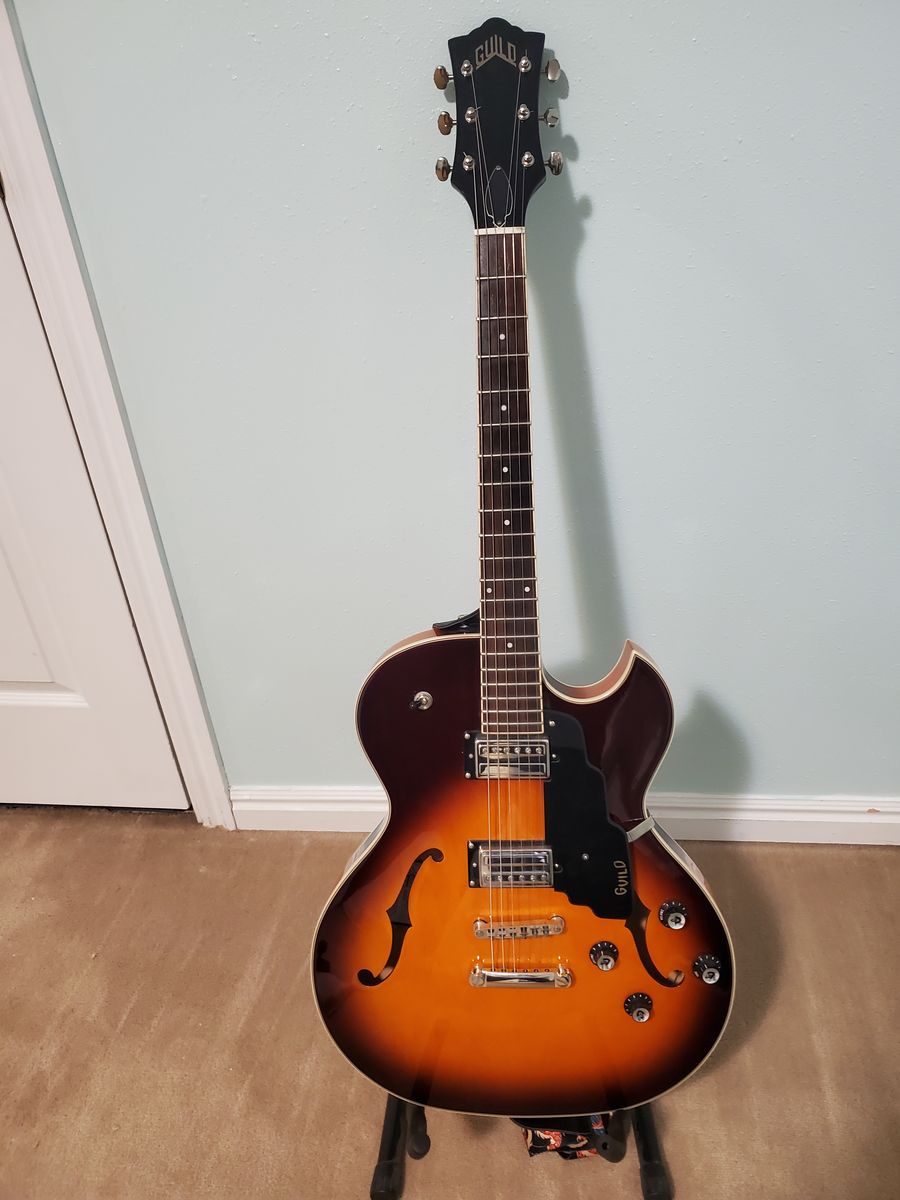 Guild Starfire I SC Semi-Hollow Electric Guitar – Antique Burst (2020) – Excellent Condition
