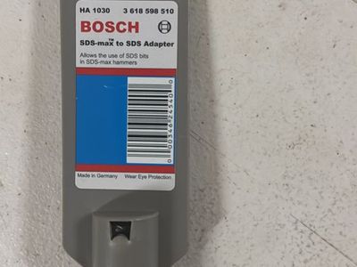 Bosch SDS max to SDS adapter