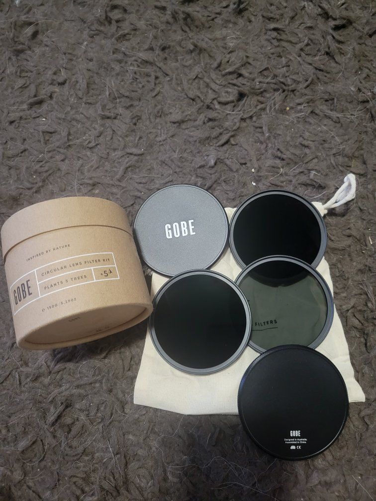 Gobe Circular 72mm Lens Filter Kit - 5 Filters & Case