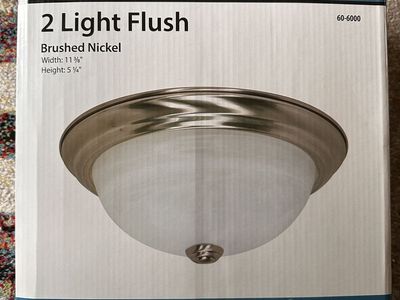 SATCO NUVO Flush Mount Ceiling Light