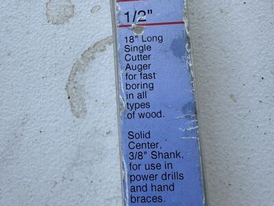 Century Ship Augerdrill bit