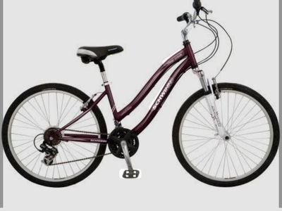 A pair of schwinn bicycles