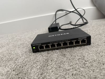 NETGEAR GS308EP 8-Port Gigabit Ethernet Plus Switch with PoE+