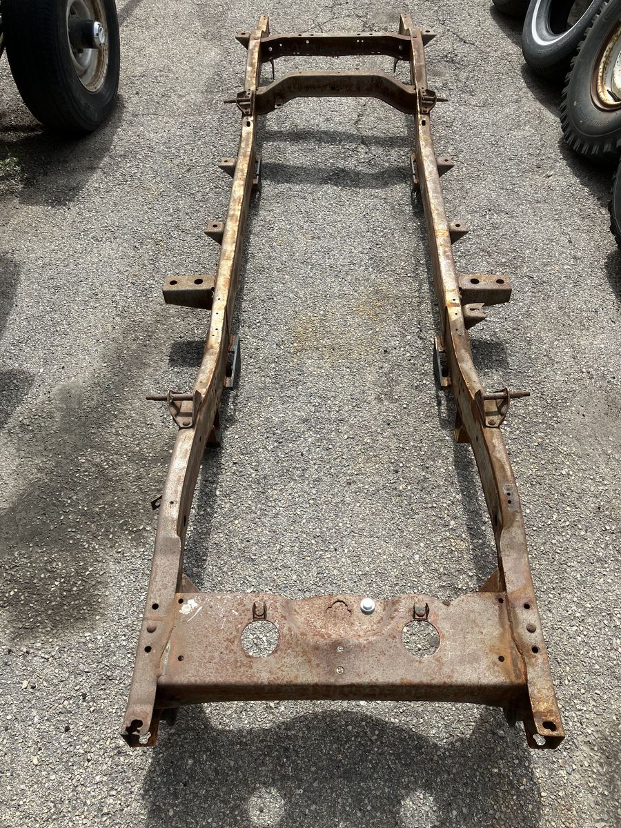 1972 Jeep CJ-5 FULLY BOXED Frame with YJ Wrangler Spring Mounting Kit