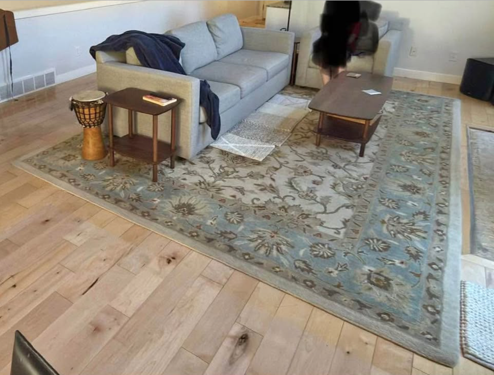 Large Gorgeous 9' x 12' Kaleen Wool Rug Huge Discount