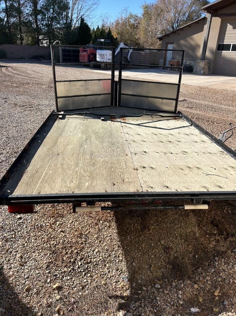 Snowmobile Trailer With New Tires