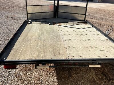 Snowmobile Trailer With New Tires