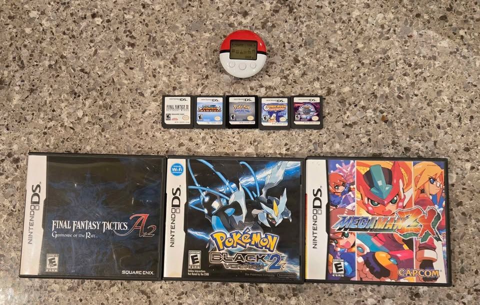 Nintendo Ds game bundle including PokeMon Black 2! trades considered!