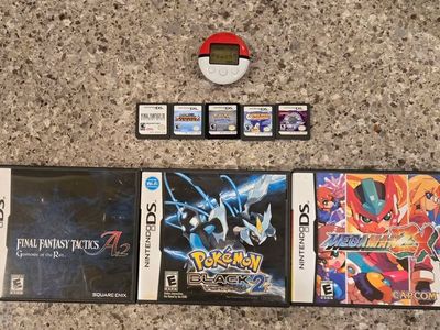Nintendo Ds game bundle including PokeMon Black 2! trades considered!