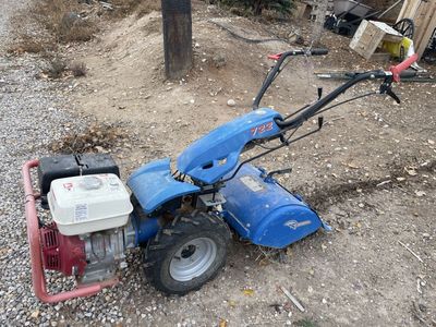 BCS Walk-behind Tractor With Three Attachments