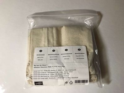 Stampin Up Mini Muslin Bags Qty 8, 4in x 5 1/2in, New
