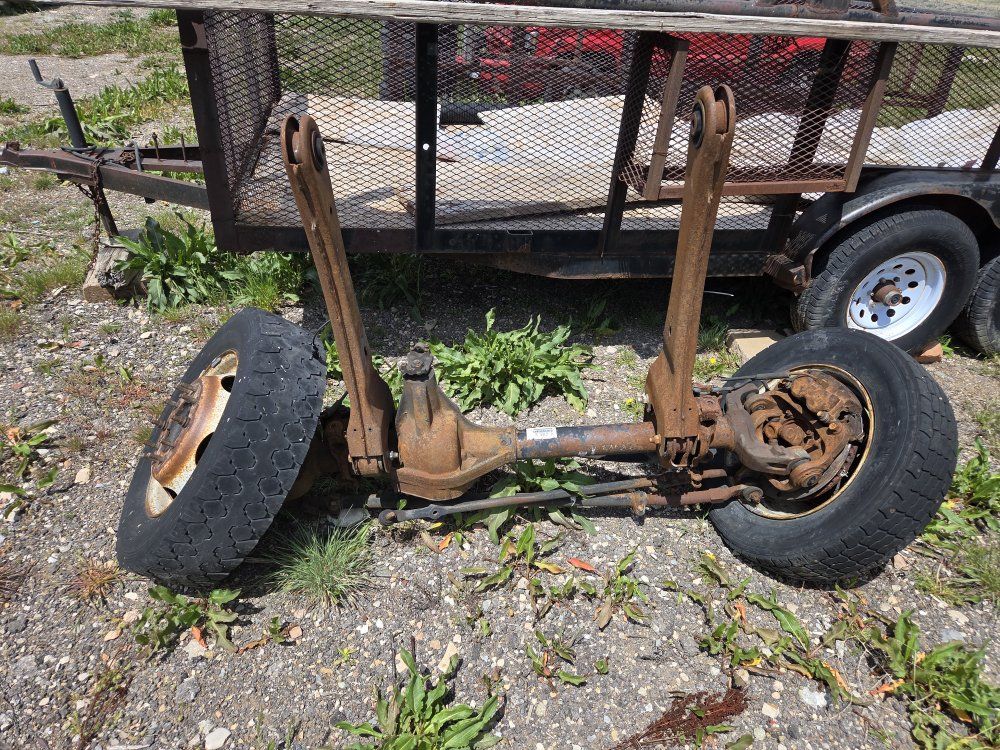 Front and rear end