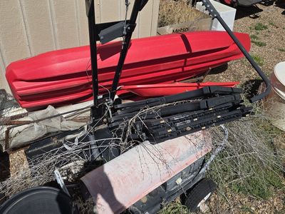 Four Wheeler Snow Plow with Handle