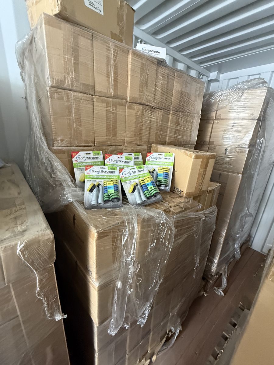 SONIC SCRUBBER STARTER KITS – WHOLESALE PALLET – GREAT FOR RESELLERS