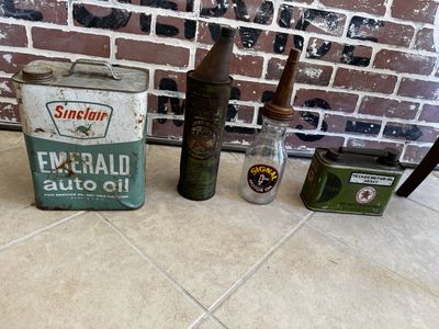 Vintage Oil Cans