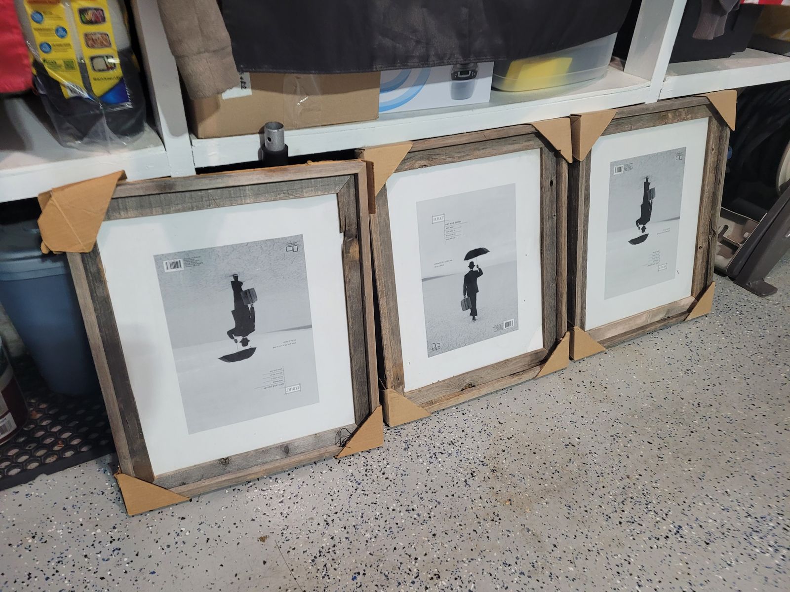 Picture Frames Barnwood 16 x 20 3 each