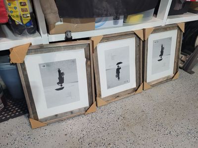 Picture Frames Barnwood 16 x 20 3 each