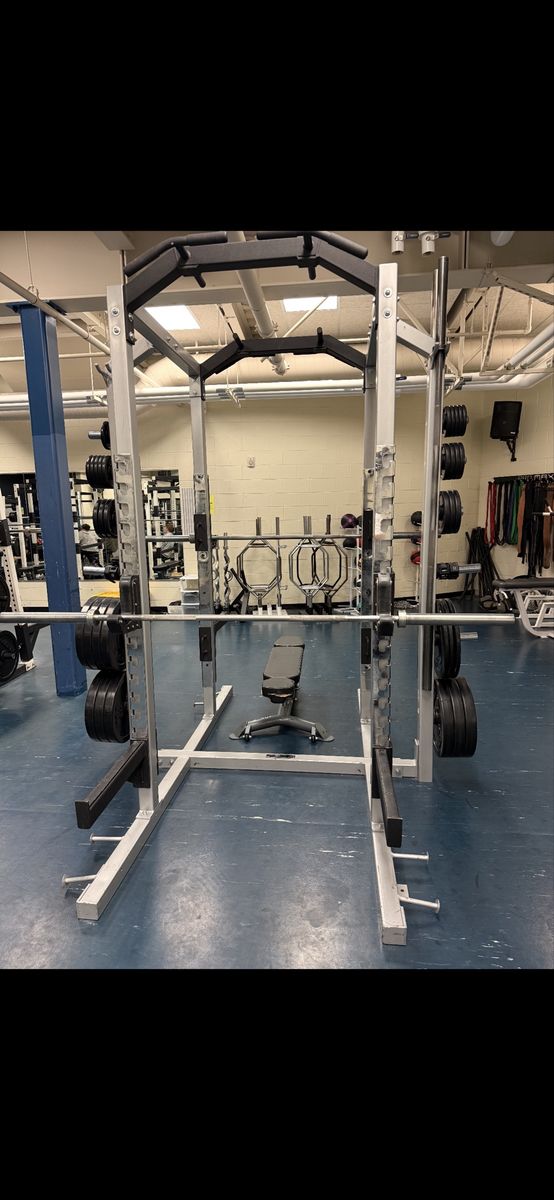 Weight lifting rack