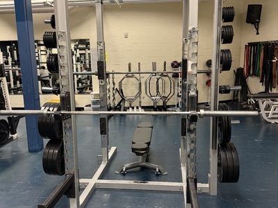 Weight lifting rack