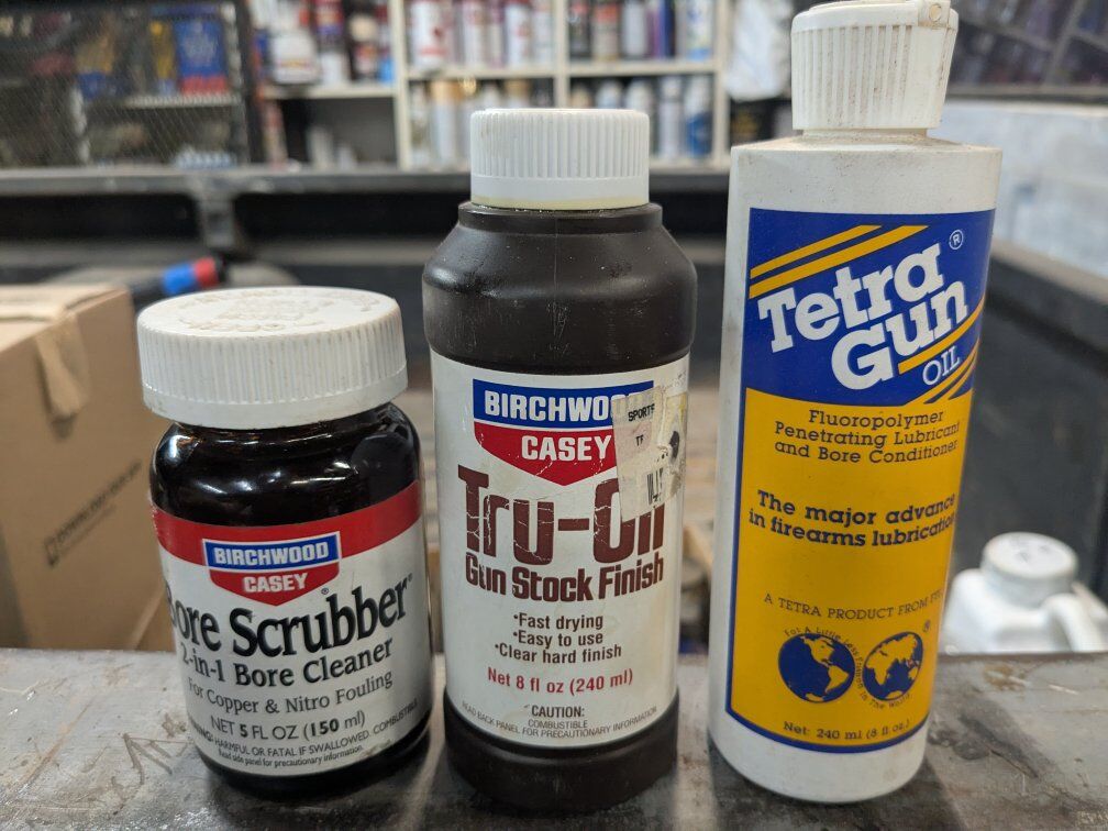 Gun cleaner oil finish ammo 9mm 45cal 308 box