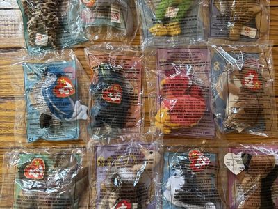 Ty Teanie Beanie Babies 1999 Set