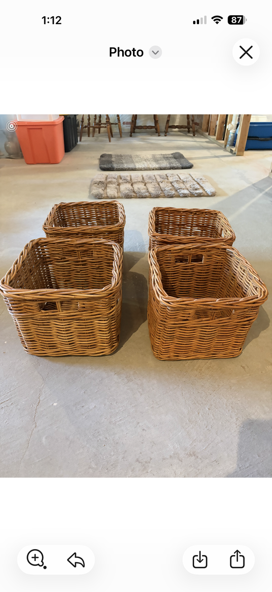 Pottery Barn Baskets