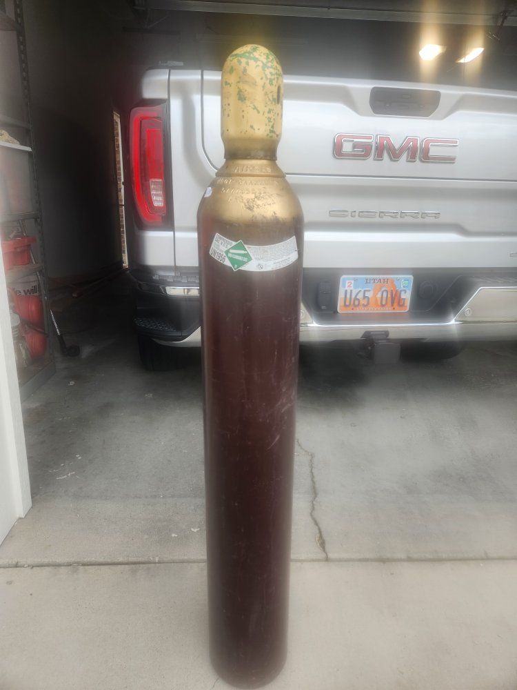 75-25 argon-co2 tank