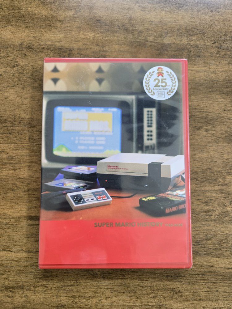 SUPER MARIO HISTORY 1985 - 2010 25TH ANNIVERSARY SEALED
