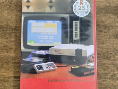 SUPER MARIO HISTORY 1985 - 2010 25TH ANNIVERSARY SEALED