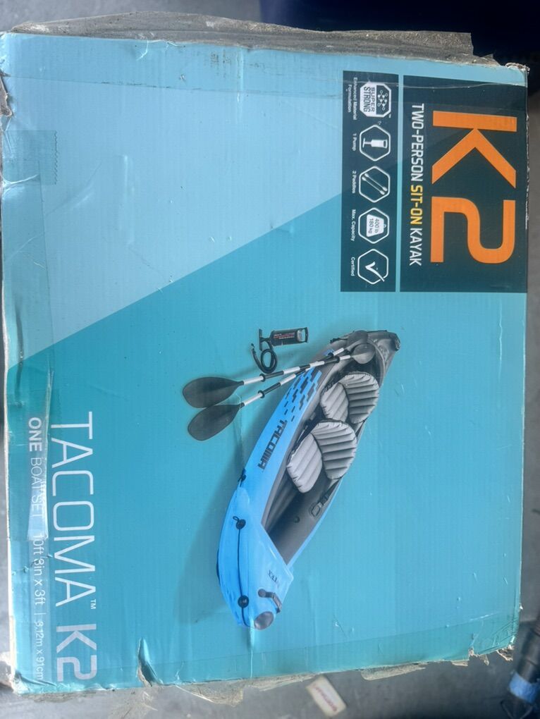 K2. Two Person Kayak Brand New In The Box.
