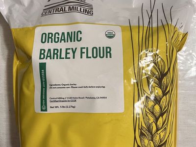 Organic Barley Flour 5 LB, food, baking