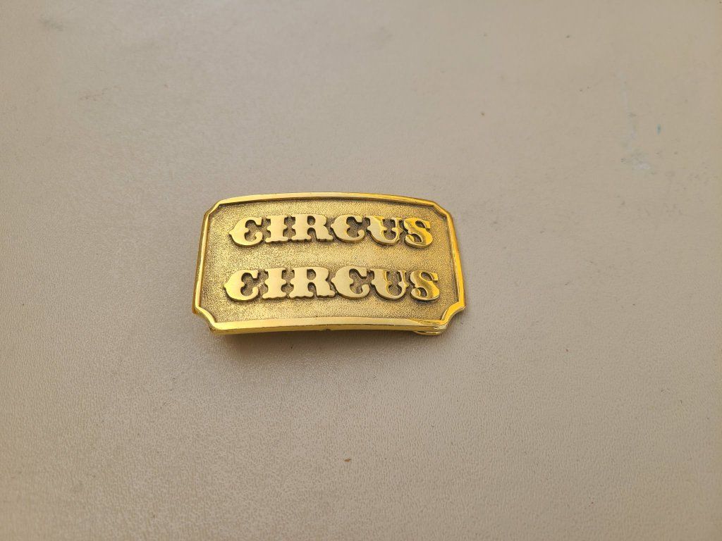 CIRCUS CIRCUS Casino Souvenir belt buckle