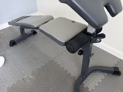 Adjustable bench, Adjustable dumbbells
