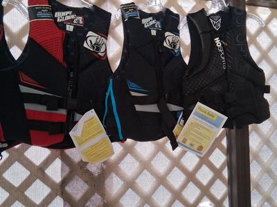 Brand new life vests
