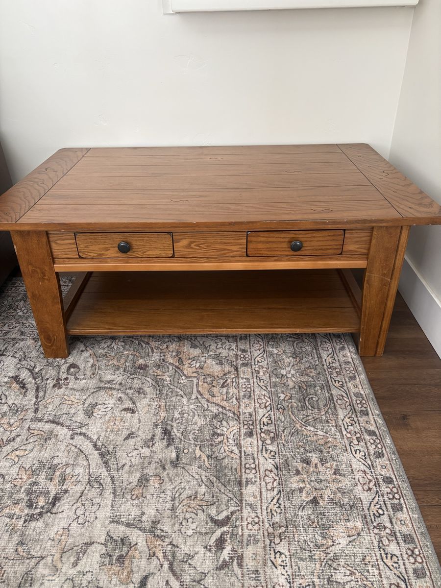 Solid Wood Coffee Table