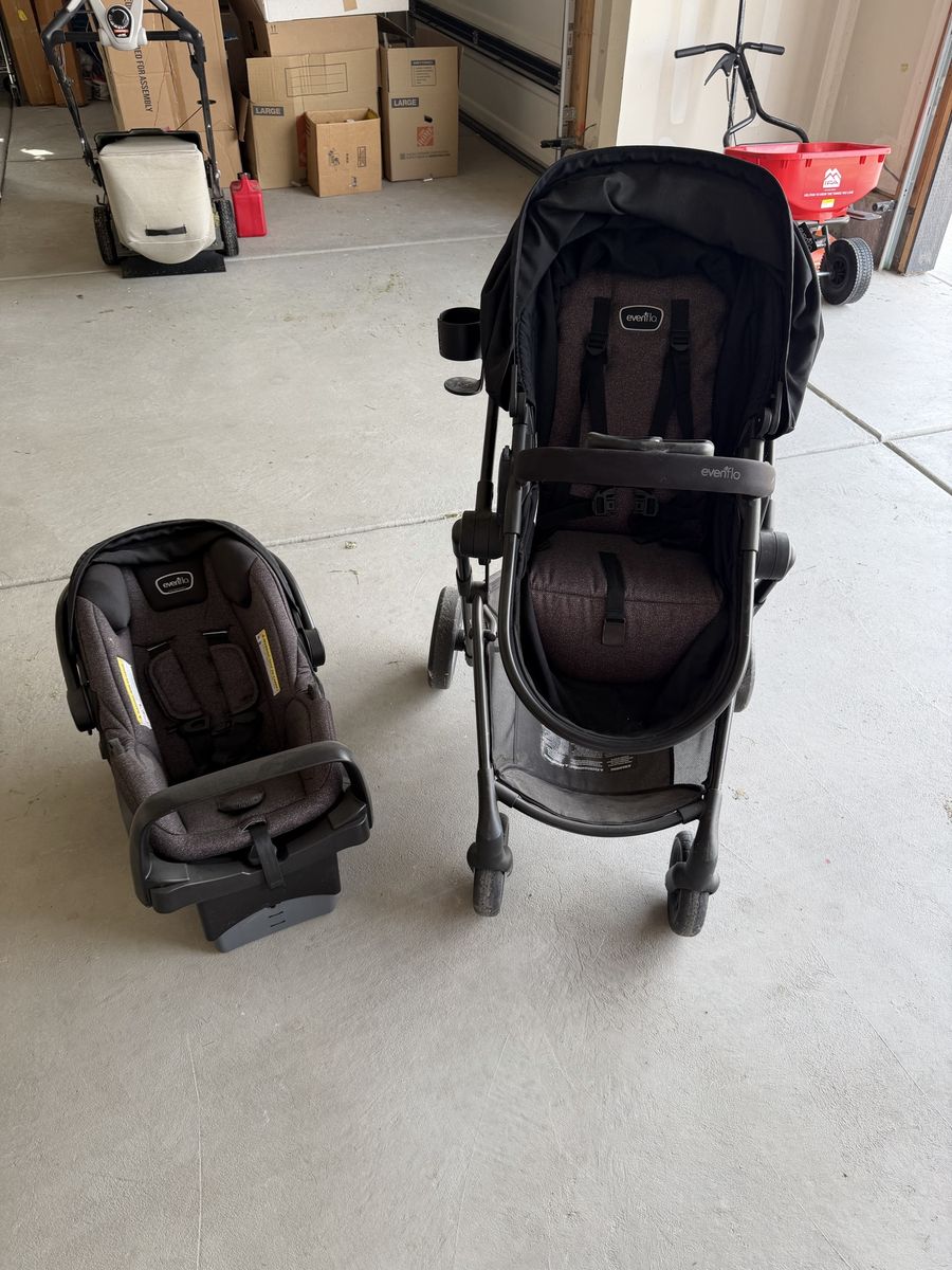 Even Flo stroller/car seat travel system