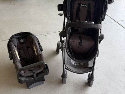 Even Flo stroller/car seat travel system