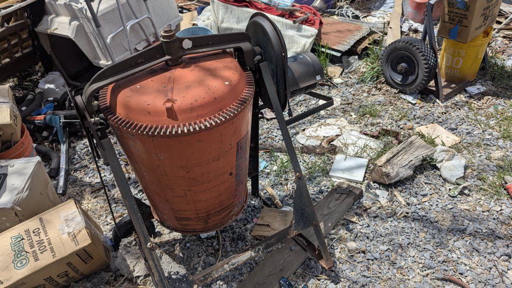 cement mixer