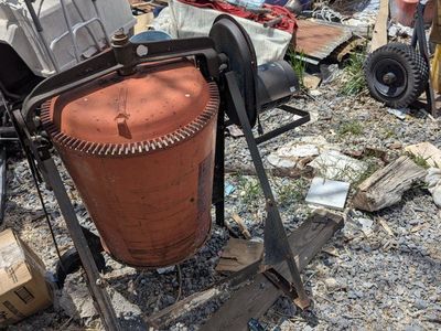 cement mixer