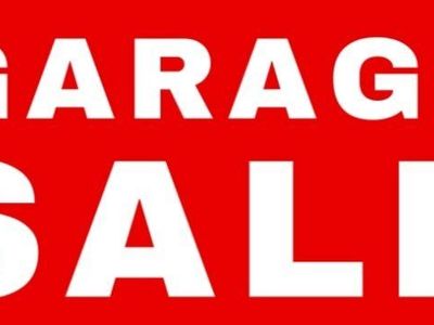 Layton garage sale Saturday
5/9 at 8am