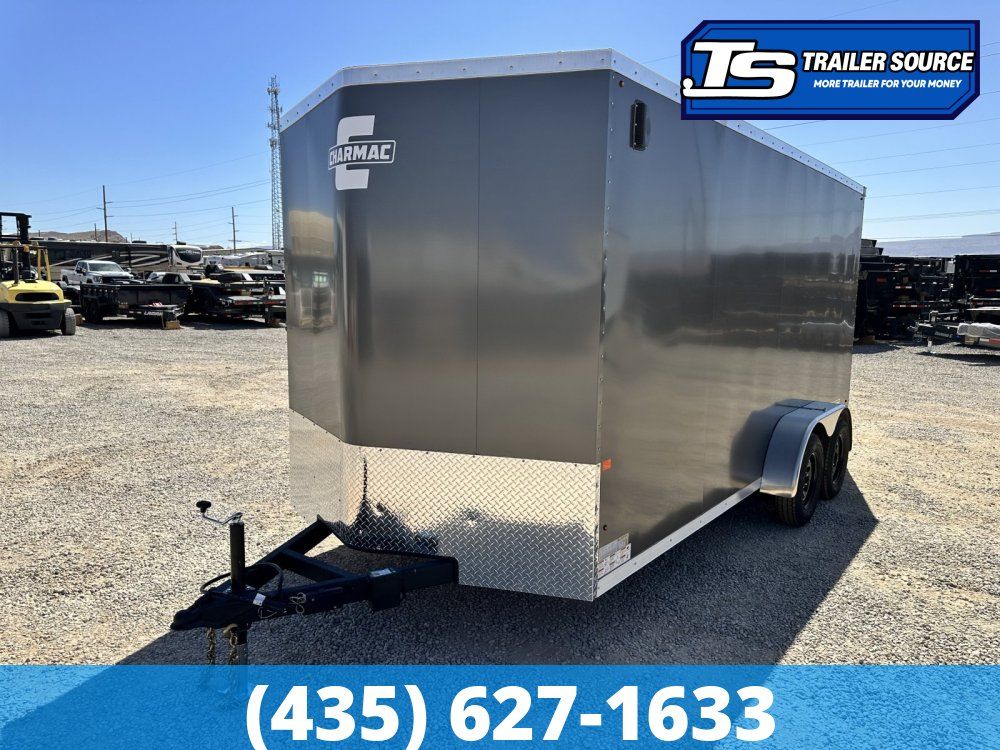 7x16 Charmac Stealth Enclosed Cargo Trailer - 7'0" Interior - 7K GVWR