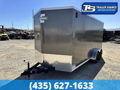 7x16 Charmac Stealth Enclosed Cargo Trailer - 7'0" Interior - 7K GVWR