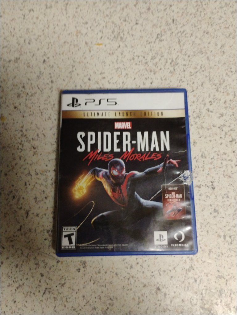 Marvel's Spider-Man: Miles Morales Ultimate Launch Edition PS5 (Includes Spider-Man Remastered)