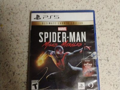 Marvel's Spider-Man: Miles Morales Ultimate Launch Edition PS5 (Includes Spider-Man Remastered)